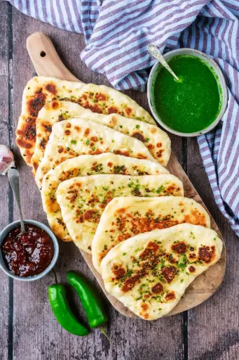 Green Chilly Naan